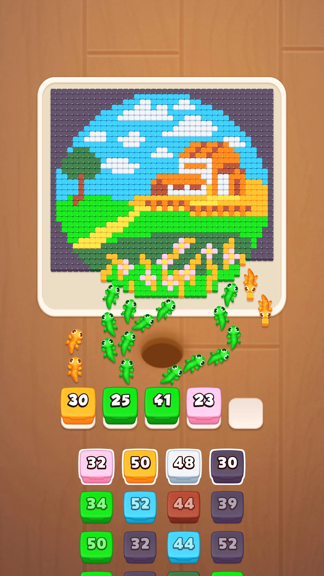 Hungry Gecko: Pixel Hunt screenshot