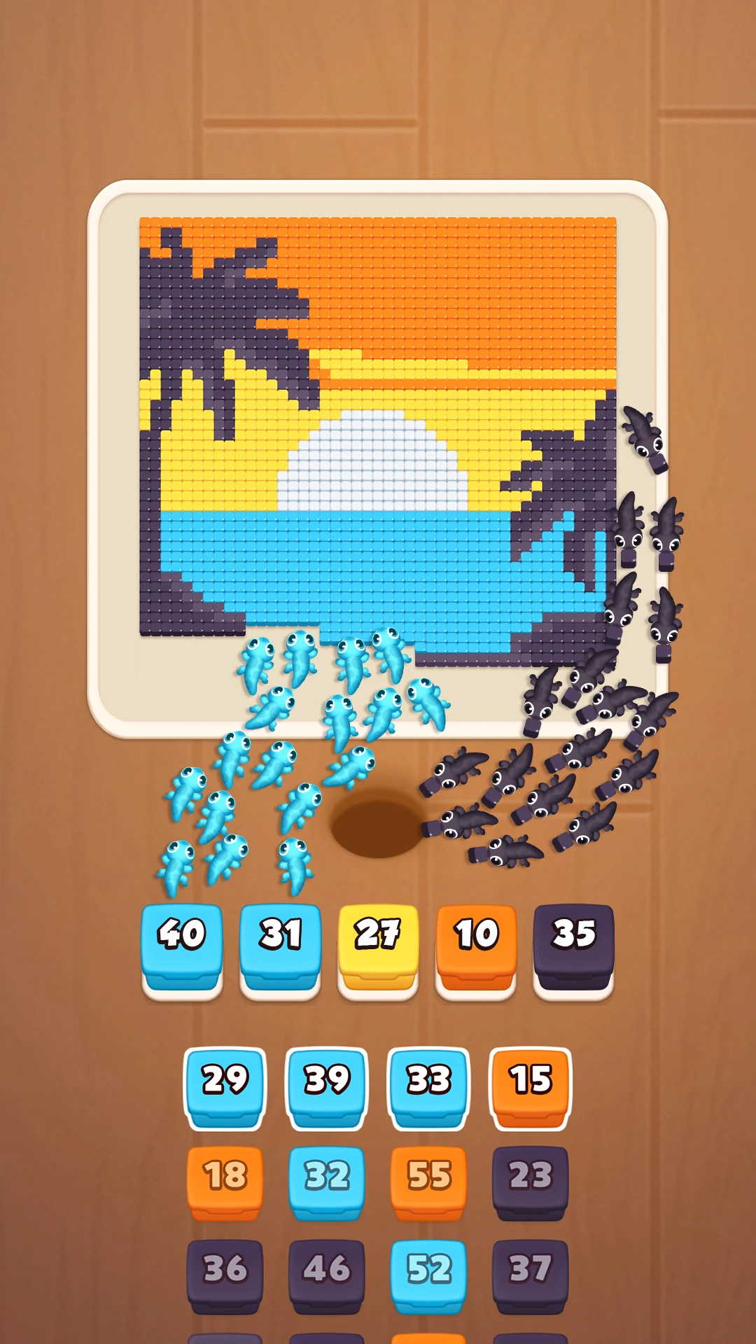 Hungry Gecko: Pixel Hunt screenshot